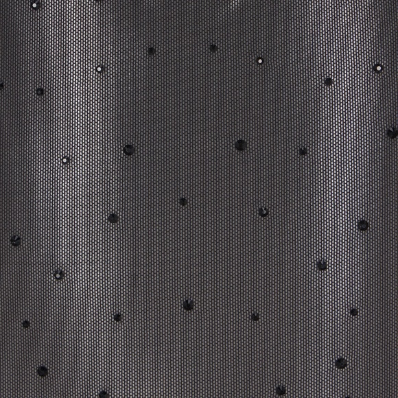 Skims sheer RHINESTONE COVER UP MESH RHINESTONE LONG DRESS XXS ONYX - Picture 5 of 5